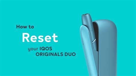 iqos veen one reset.